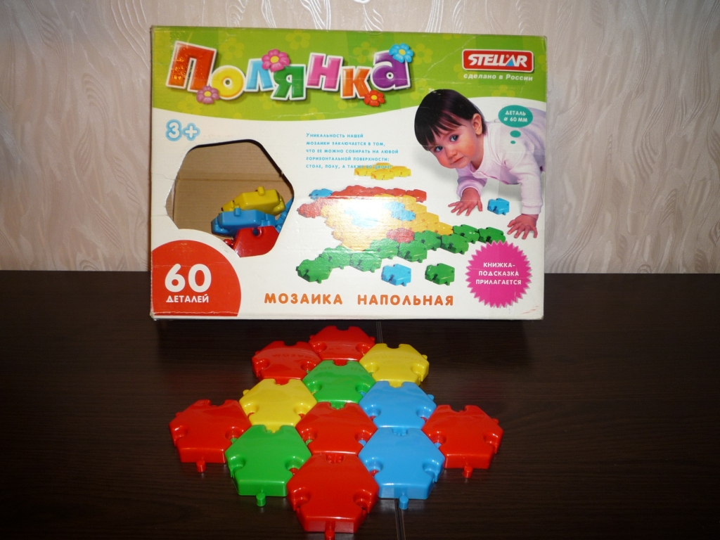 Мозаика Полянка 60мм/60шт. Игрушки