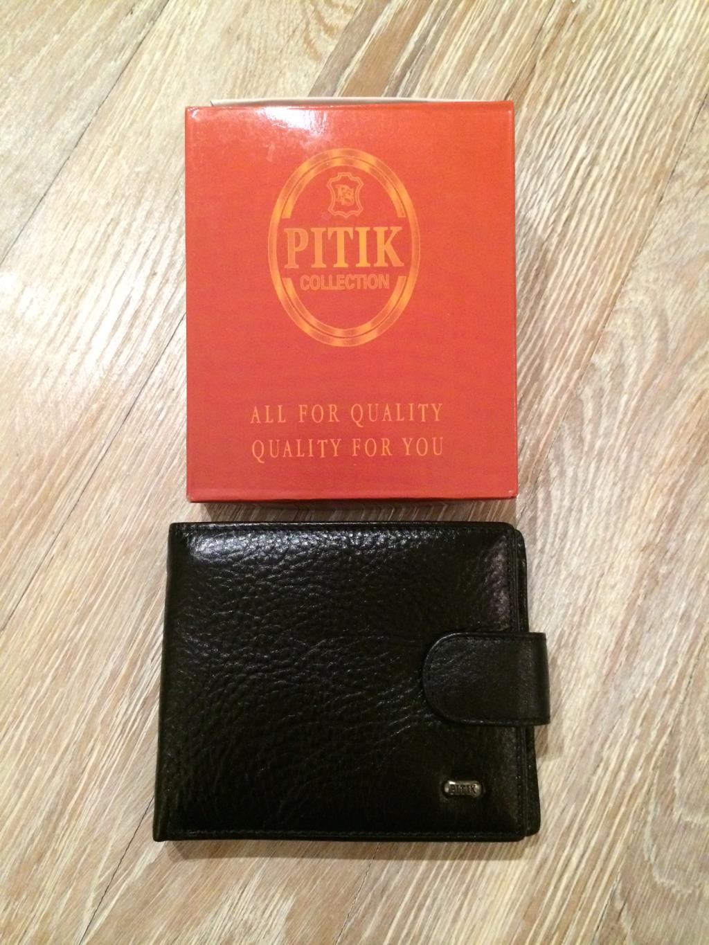 Портмоне мужское PITIK из натуральной кожи. Все для мужчин