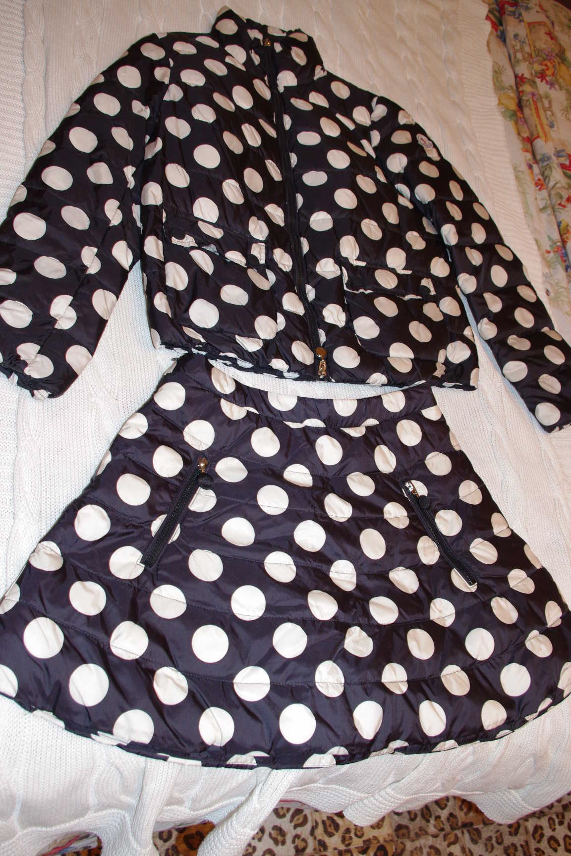 Монклер-куртка и утепленная юбка-р3-5500. ЗАБРАЛИ