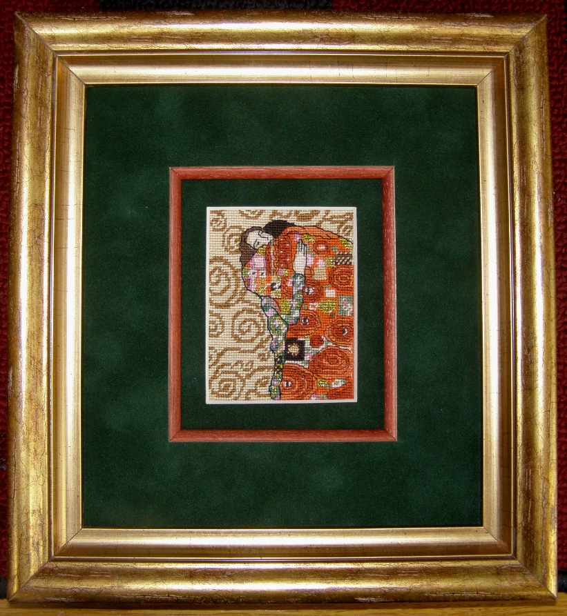 Климт. Объятие. Мои работы