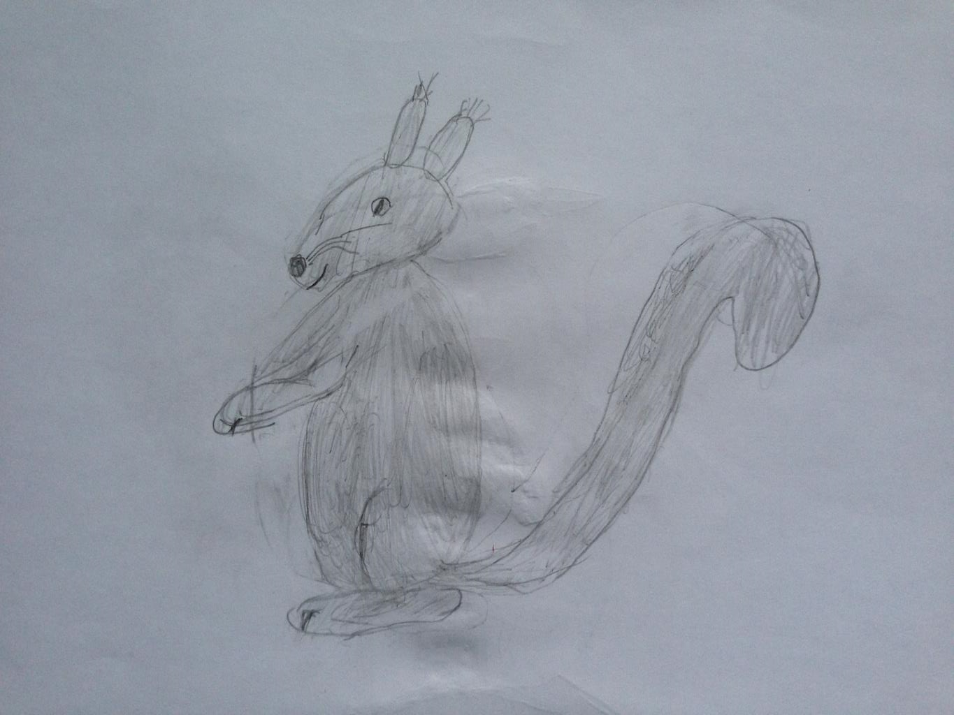 Федина белочка. Ручками-ручками :)