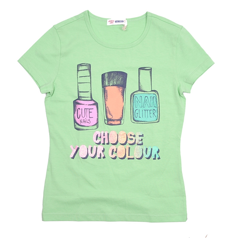 Футболка для девочек (KGS13-93105). F*O*X