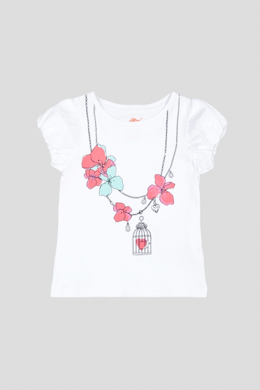 Футболка с коротким рукавом для девочек (3I2452). F*O*X