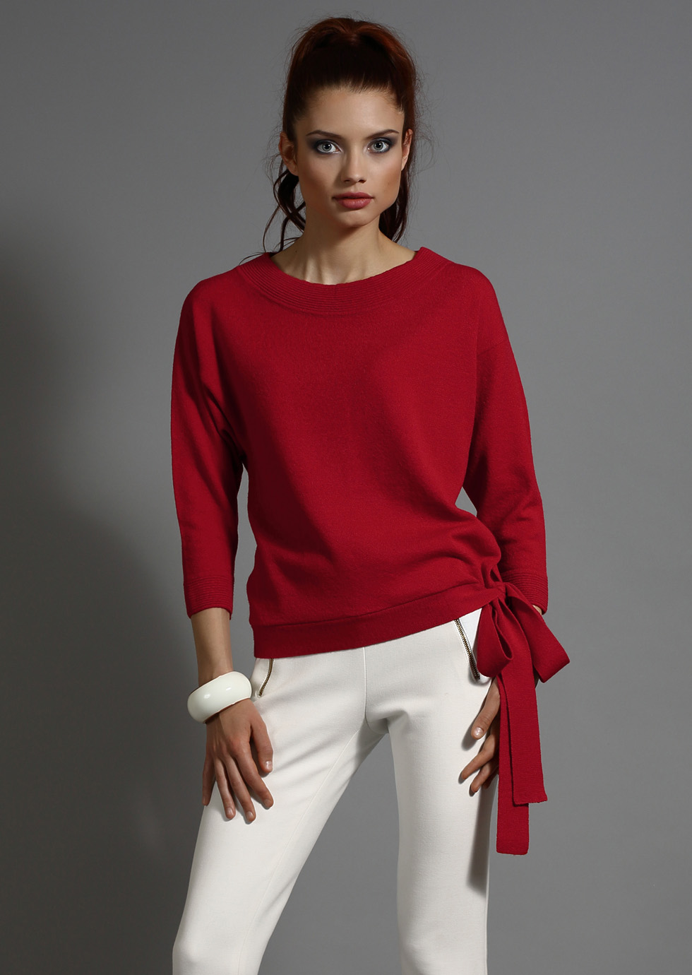 Джемпер Триволи красный. Пристрой СП