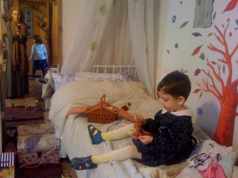 бусики-заколочки. 