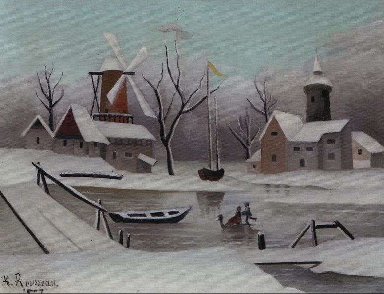 Henri Rousseau - Winter 1907. Art