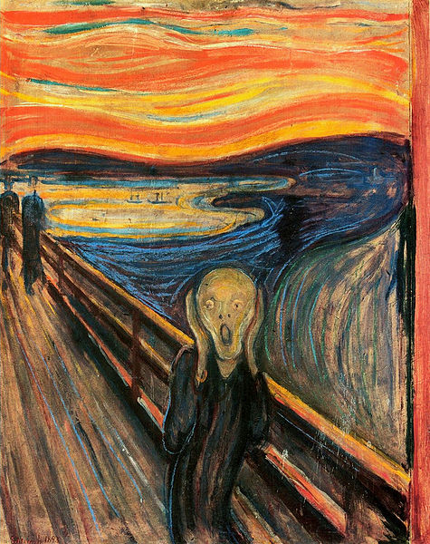 Edvard Munch – The scream 1893. Art