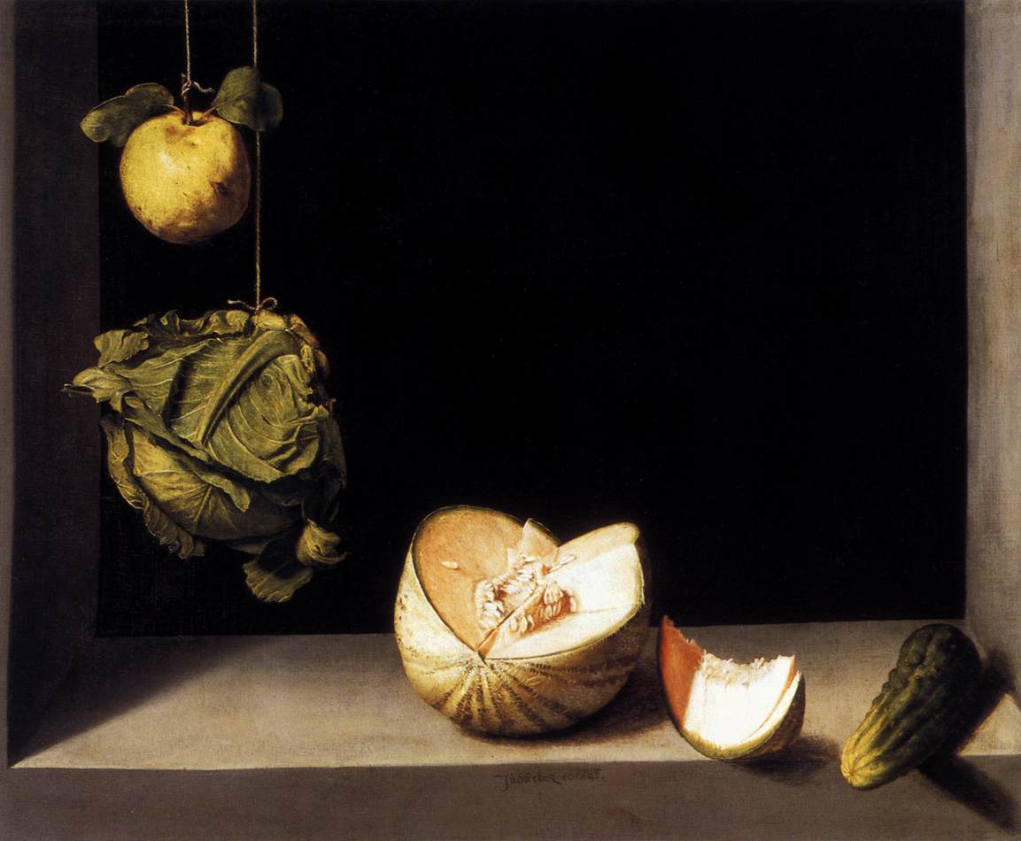 Fra Juan Sanchez Cotan - Quince, Cabbage, Melon . Art