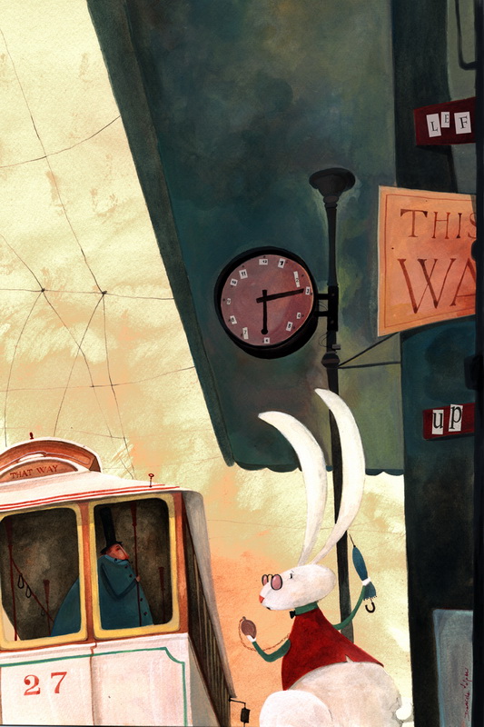 Daniela Volpari - White rabbit. Art