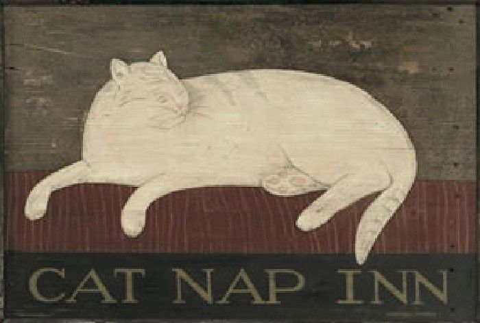 Warren Kimble - Cat Nap Inn . Art