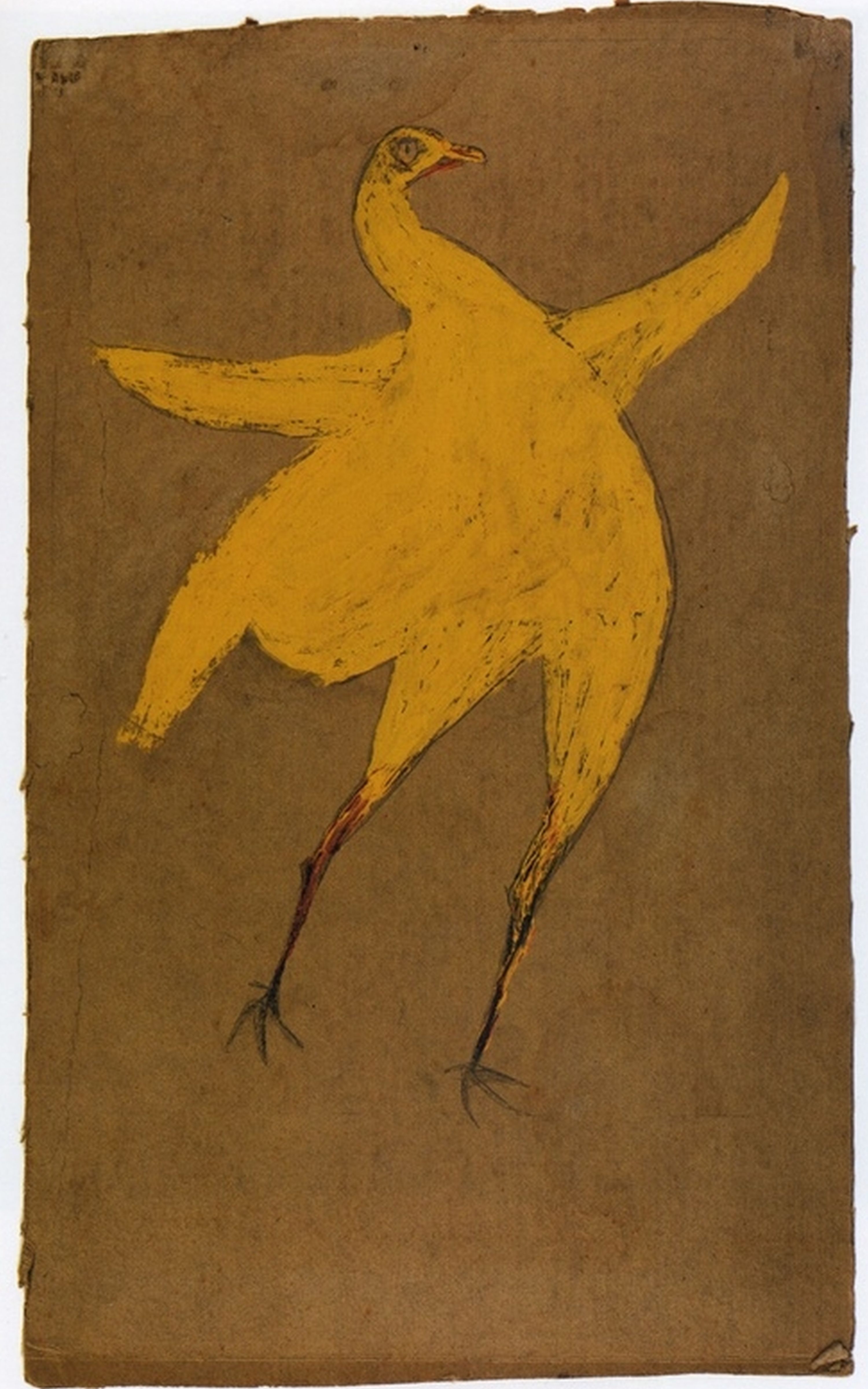 Bill Traylor - Yellow Chicken 1939. Art