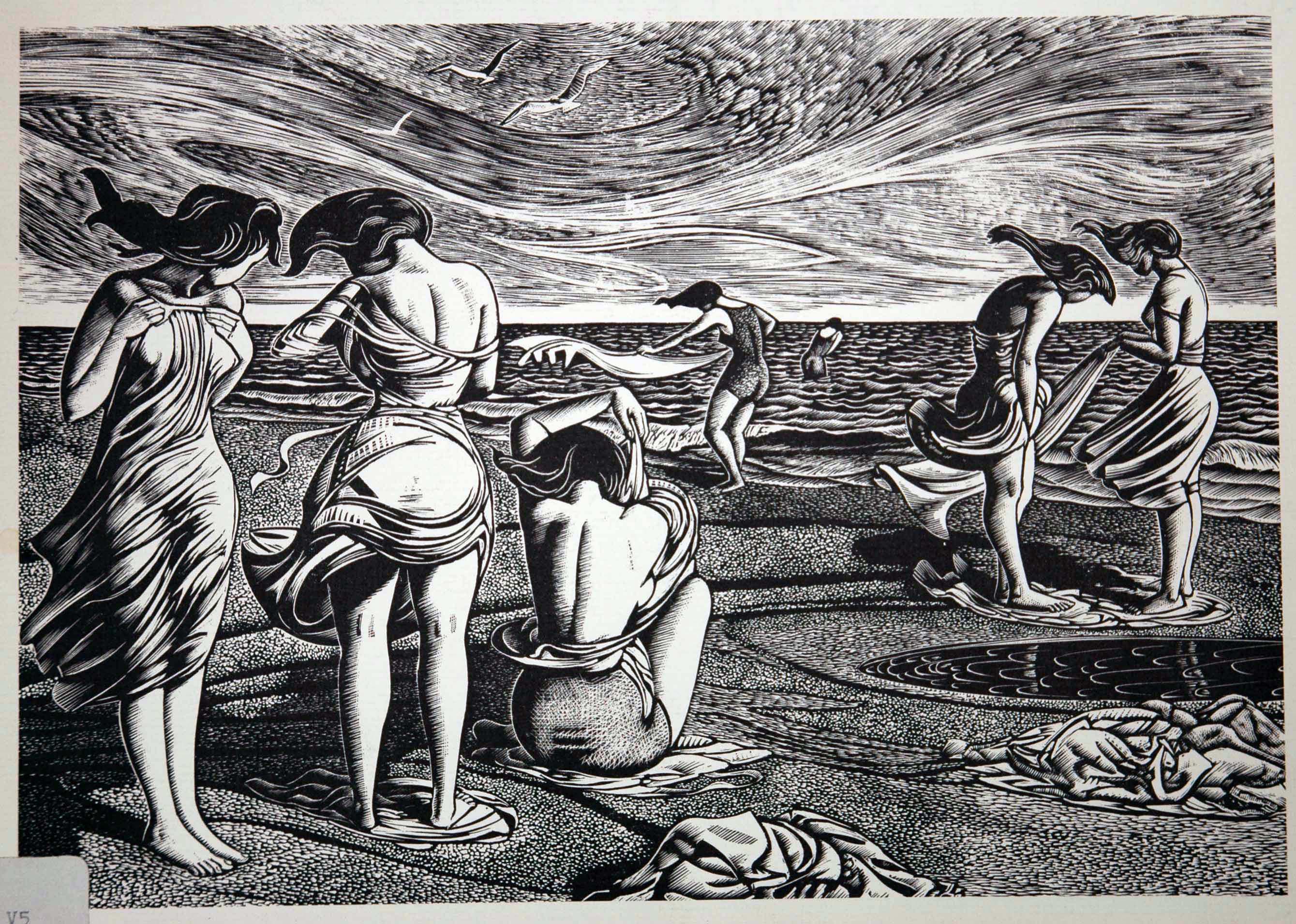 John Buckland Wright - Camber Sands 1953. Art