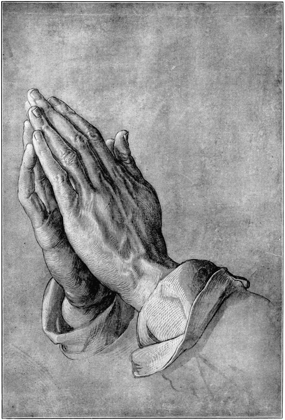 Albrecht Durer - Hands 1508. Art