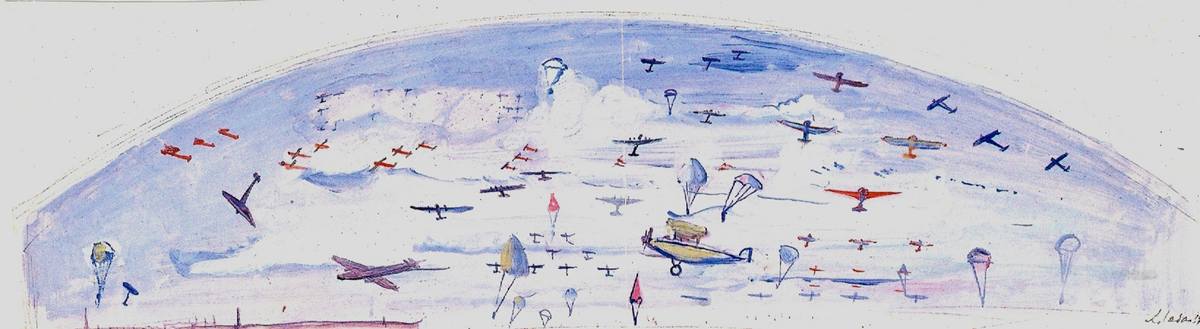 Александр Лабас - Авиация 1937. Art
