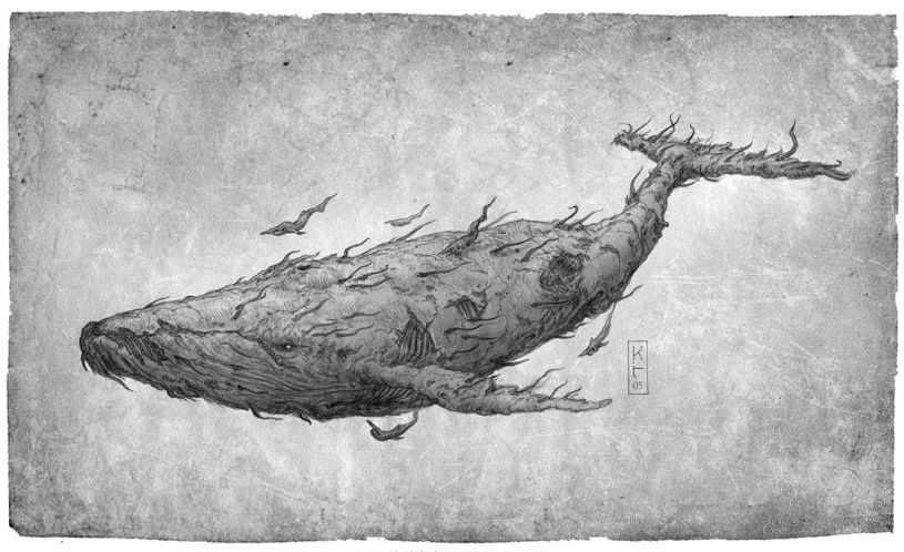 Keith Thompson - Undead Leviathan. Art
