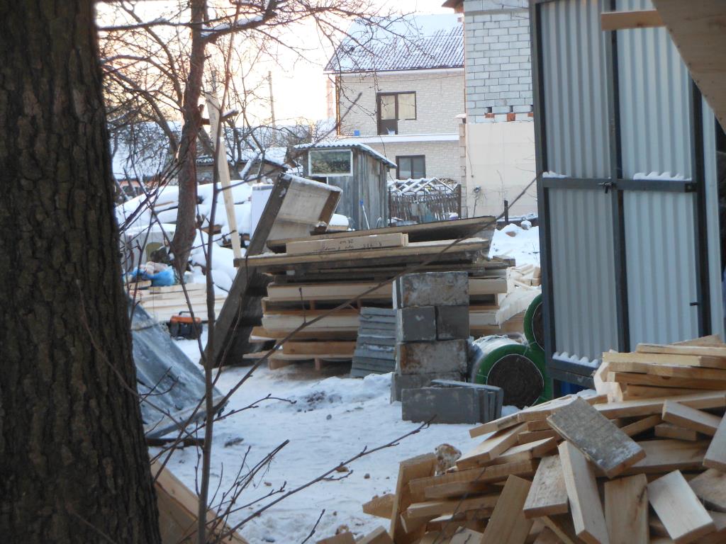 Стройка. декабрь 2013г.