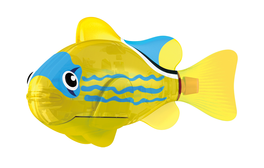 Светодиодная РобоРыбка Желтый фонарь		. игрушки