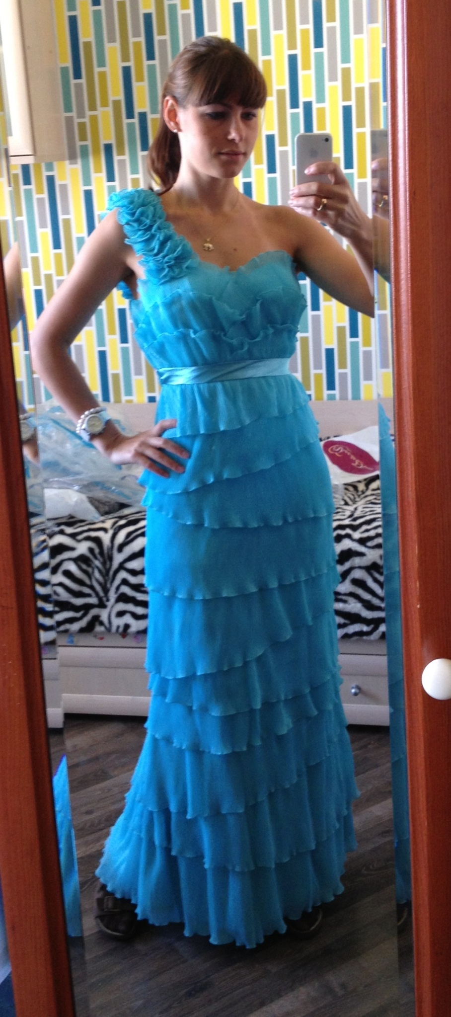 пристроено