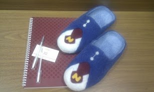 Бизнес тапочки. Мои работы