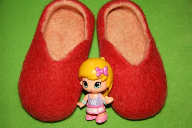 Детские тапочки. Мои работы