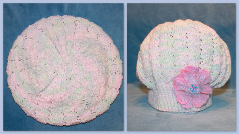 вязаная шапочка. Мои работы