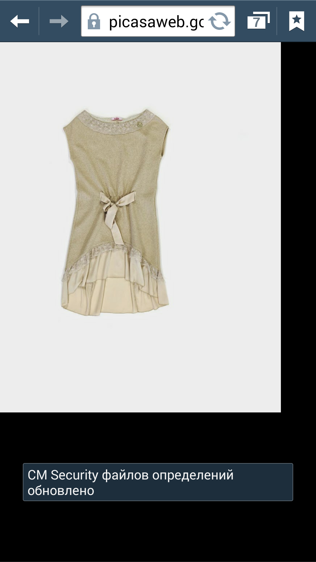 платье пристроя. 