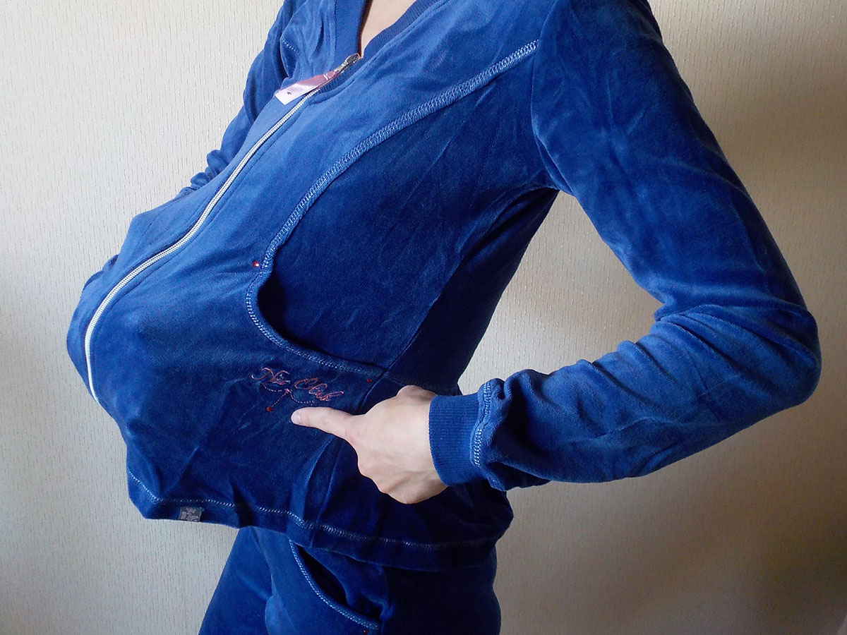 Велюровый костюм вариант использования :). Пристрой