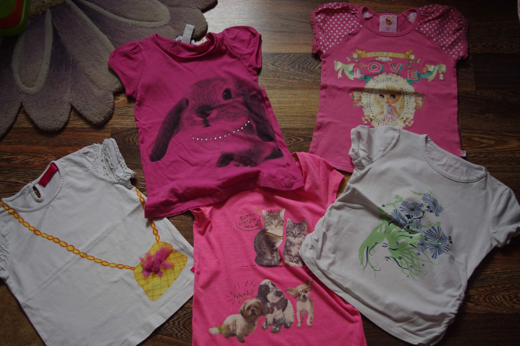 футболки 5 штук-116-400. ЗАБРАЛИ