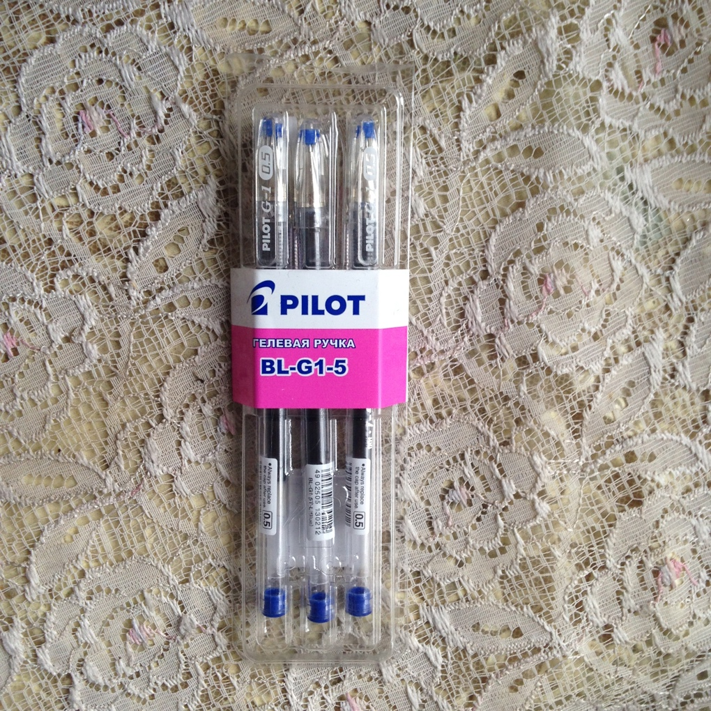 гелевые ручки. экв. 308 руб.. Канцтовары