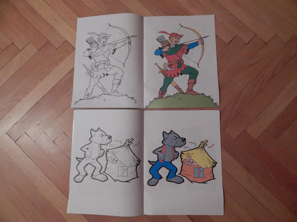 Разворот. Раскраски № 1.. Книги, журналы, учебная литература