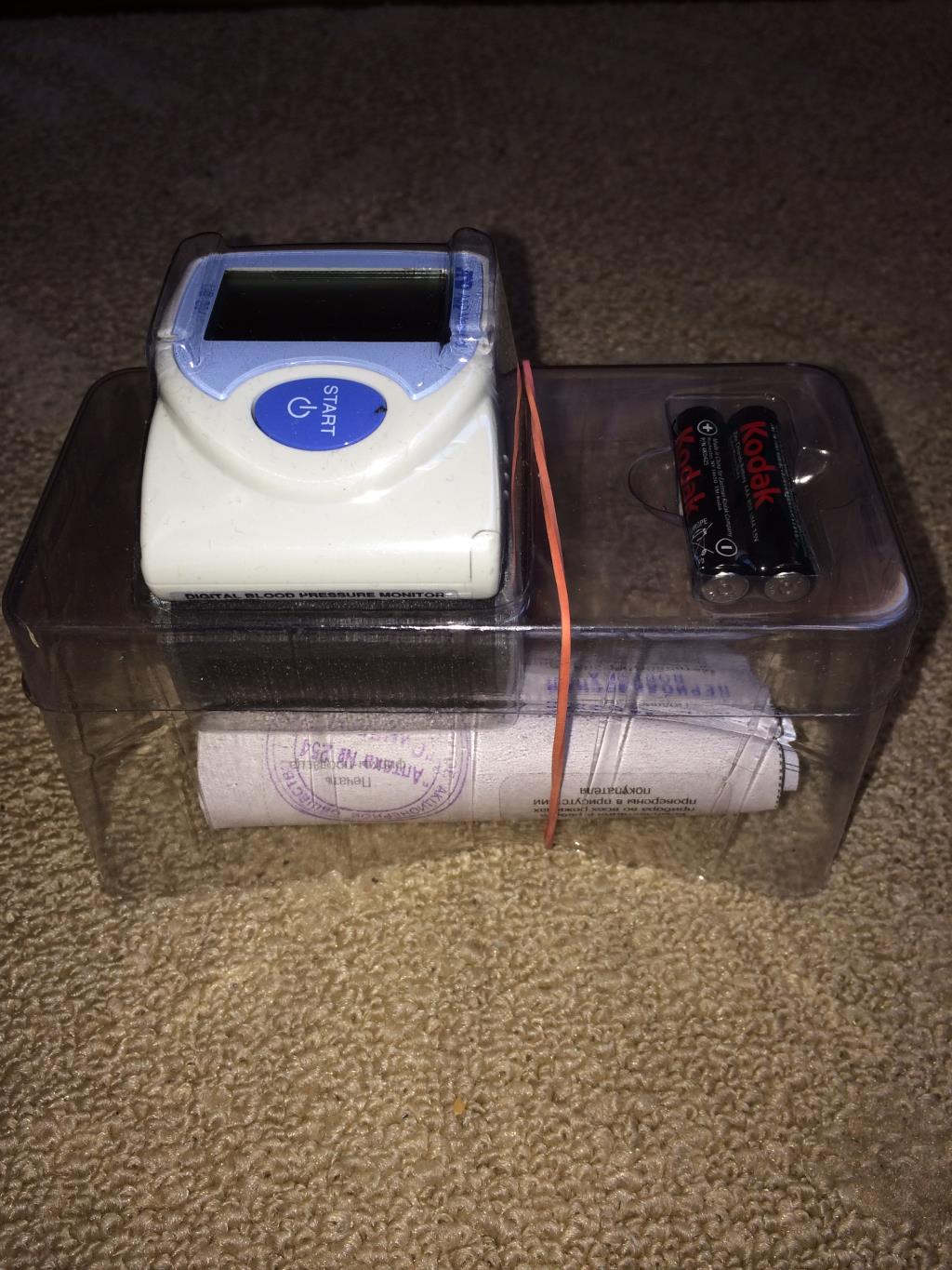 Новый тонометр на запястье AND UB-201. я-Продано