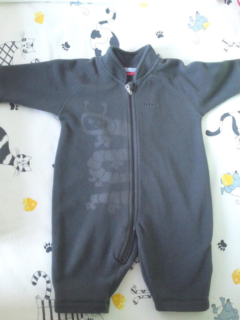 Флисовый комбинезон рейма р.62+ - 300р.. Детское 0-1,5лет