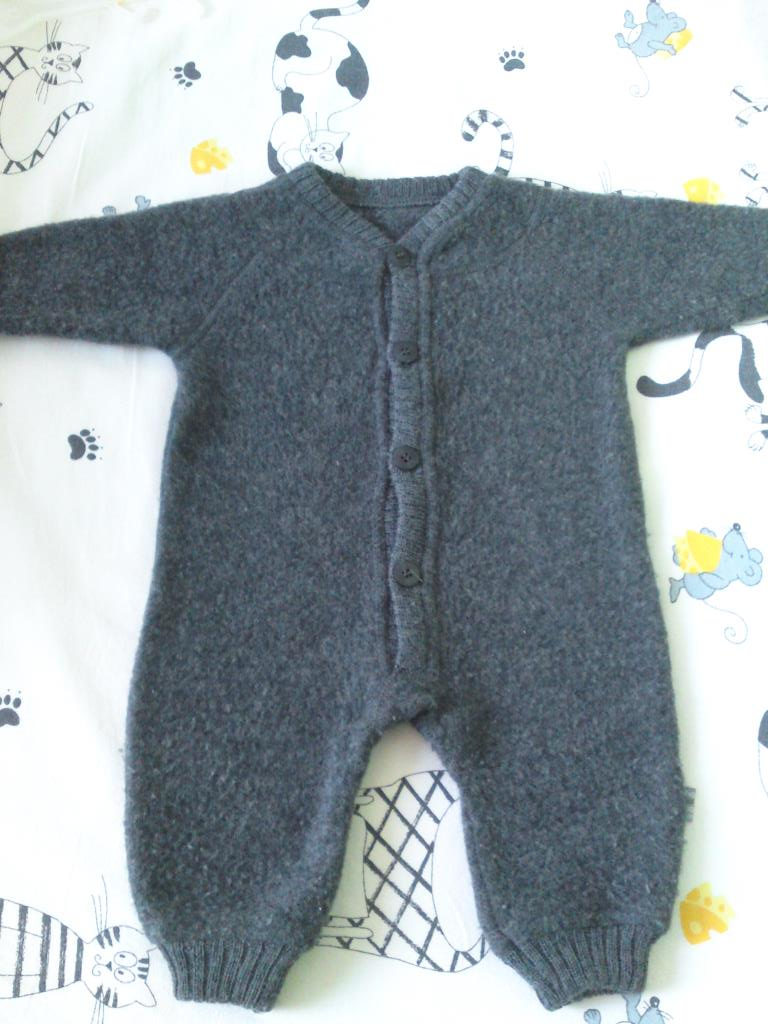 Комбинезон Joha р.60 валеная шерсть - 800р.. Детское 0-1,5лет