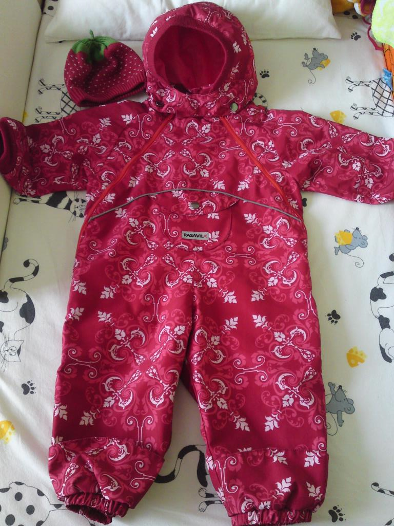 Комбинезон Rasavil 86-92 осень плюс шапка - 1000р.. пристроено