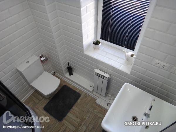 Плитка-кабанчик в интерьере (сбор)