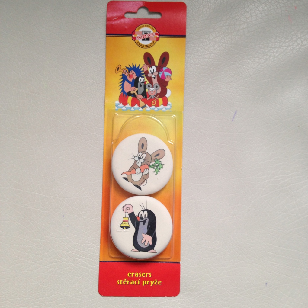 Ластики. Канцтовары