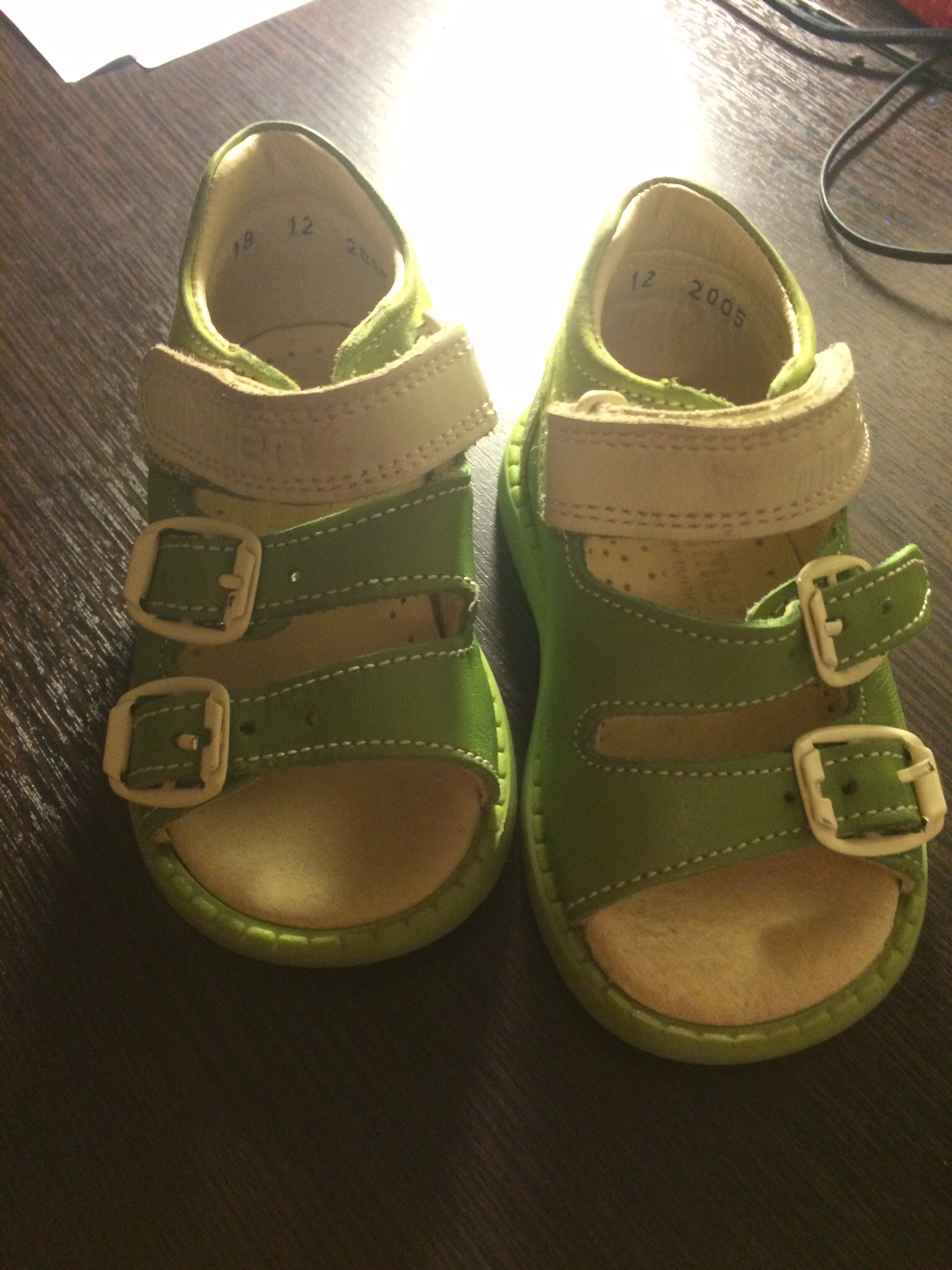 Минимен сандали  размер 18. Пристрой