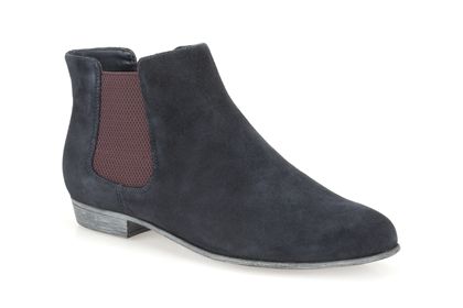 замшевые синие ботинки челси. Пристрой ЗШ