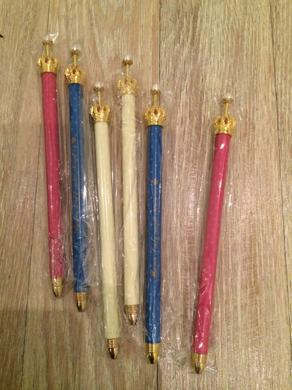 ручки с короной, экв. 150. Канцелярия, книги