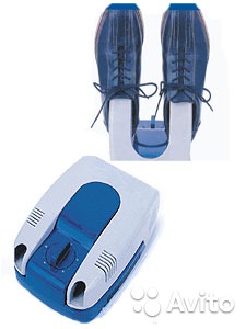 3697  Фен-сушка д/обуви JARKOFF JK-S01 150Вт белая. Элктросушки для овощей/фруктов. Для обуви. Эл. одеяла,грелки.