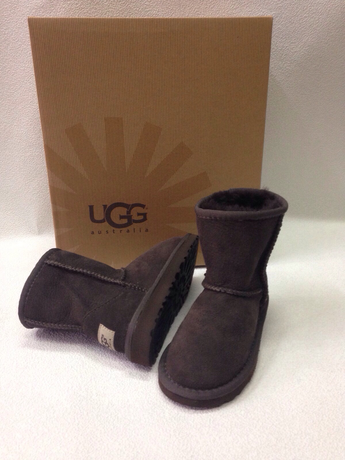 КЛАССИК ТОЛЛ коричневые детские и женские. UGG сезон осень/зима 2015/2016