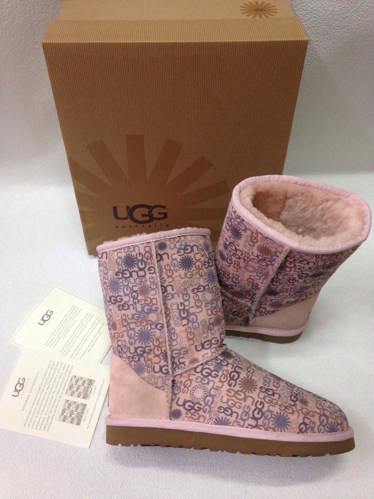 БУКОВКИ розовые. UGG сезон осень/зима 2015/2016