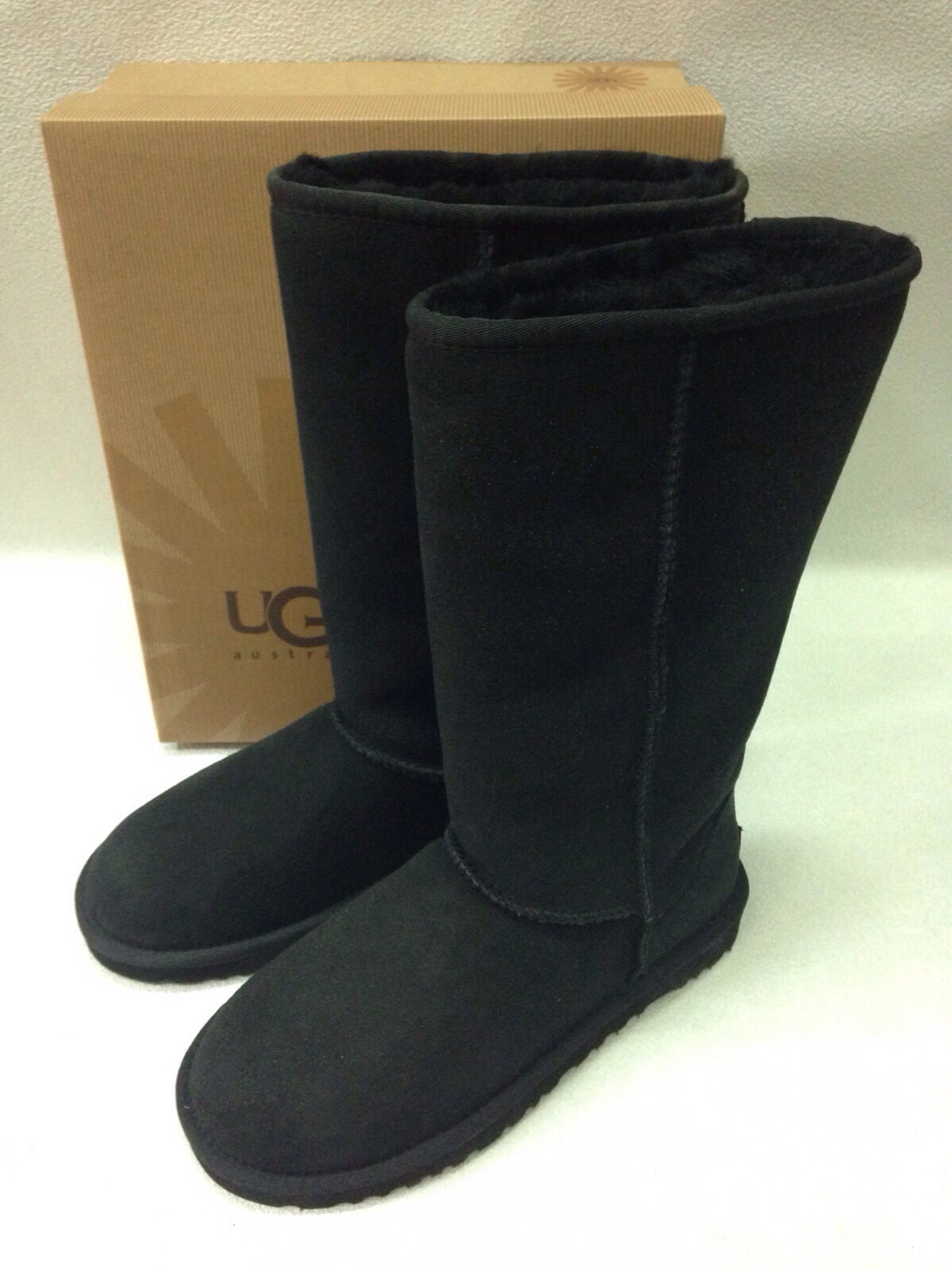 ВЫСОКИЕ -черные. UGG сезон осень/зима 2015/2016