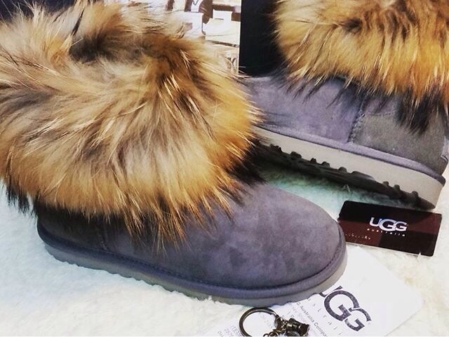 ЛИСА-серые. UGG сезон осень/зима 2015/2016
