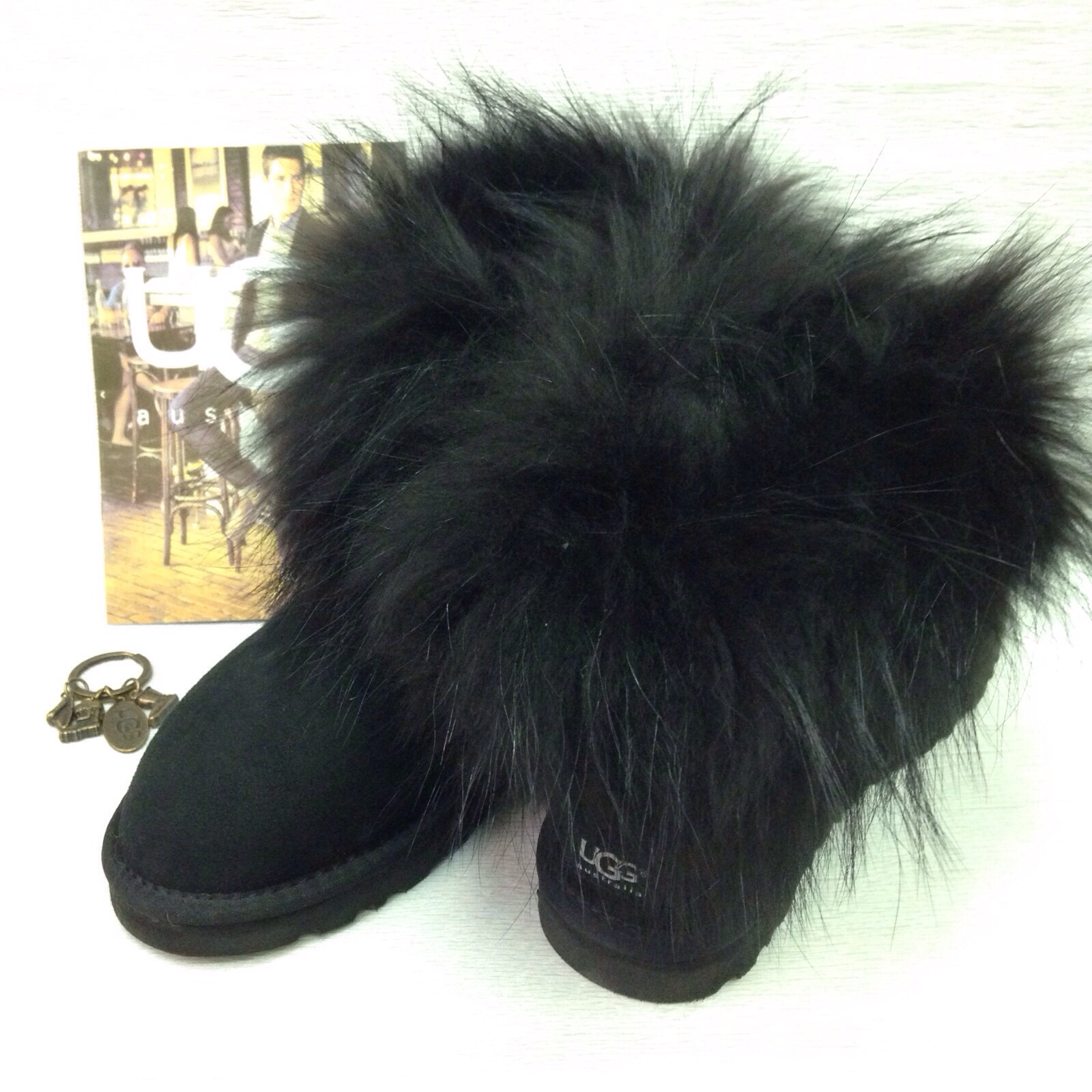 ЛИСА-ЧЕРНАЯ ЛИСА-черные. UGG сезон осень/зима 2015/2016