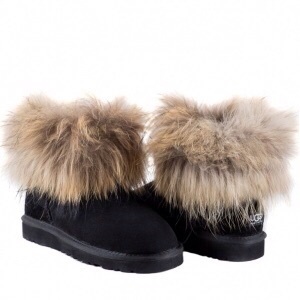 ЛИСА-черные. UGG сезон осень/зима 2015/2016