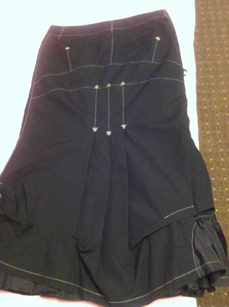 Юбка, р 44-46, вид сзади. почти даром и обмен