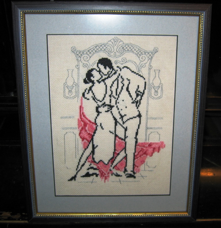 танец. Мои вышивки