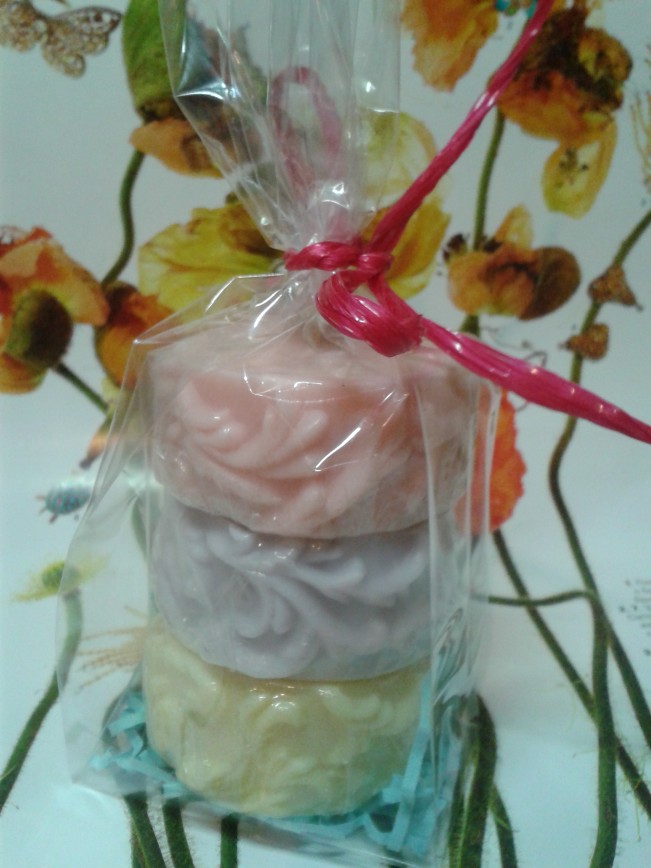 Шайбочки с узором. Мои рукоделки для обмена