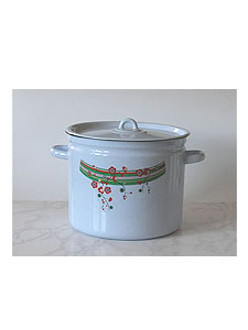 10254  Кастрюля 7,0л деколь в ассорт. C-1620/4  шт. Посуда СТЭМА, СТАЛЬЭМАЛ.  гг. Лысьва, Череповец